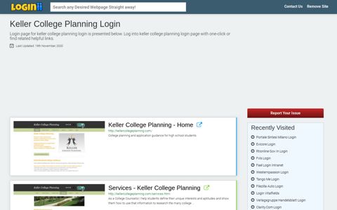 Keller College Planning Login - Loginii.com