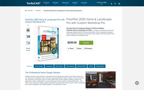 FloorPlan Home & Landscape Pro 2020 - TurboCAD.com