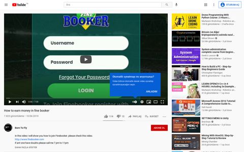 How to earn money in fine booker - YouTube