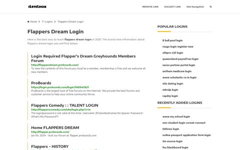 Flappers Dream Login ❤️ One Click Access - iLoveLogin