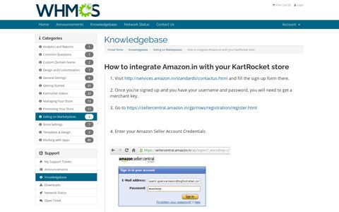 How to integrate Amazon.in with your KartRocket store ...