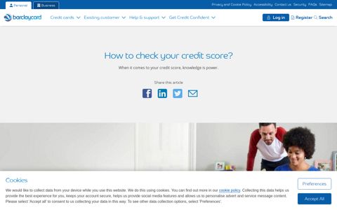How to check your credit score | Barclaycard