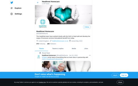 Healthnet Homecare (@HealthNethome) | Twitter