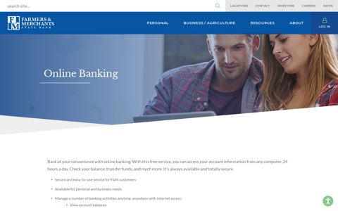 Online Banking | Farmers & Merchants State Bank
