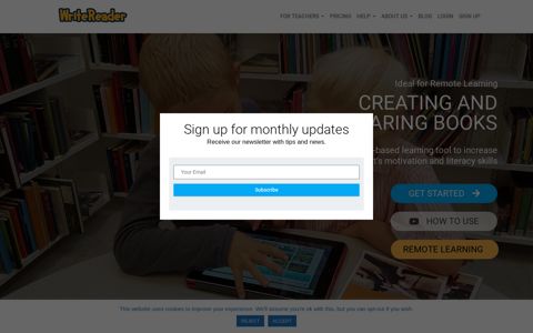 WriteReader - Book creating tool to increase students literacy ...