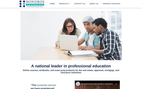 Hondros Learning: Highly focused educational tools