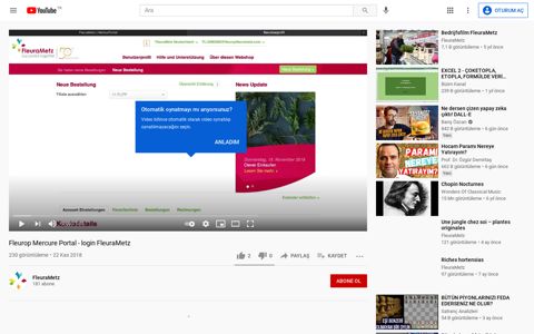 Fleurop Mercure Portal - login FleuraMetz - YouTube