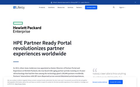 Hewlett Packard Enterprise - Liferay