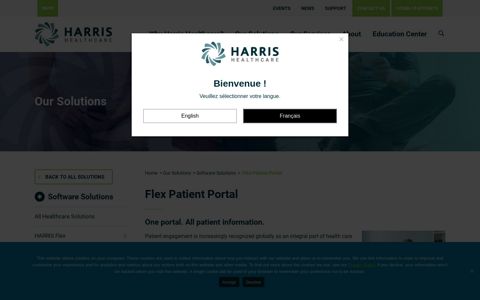 Flex Patient Portal - Harris Healthcare