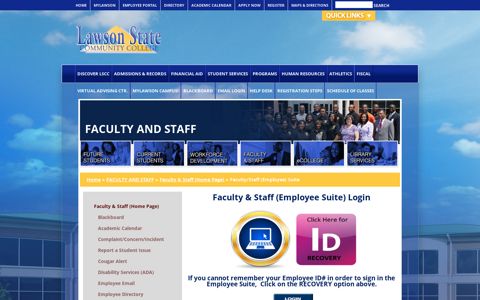 Faculty/Staff (Employee) Suite - Lawson State Community ...