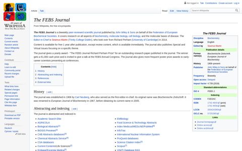The FEBS Journal - Wikipedia