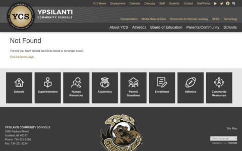 Staff Application Logins - Staff - Ypsilanti Community Schools