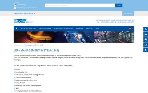 Lernmanagement-System (LMS)News - GSI SLV