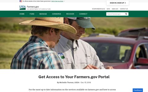 Get Access to Your Farmers.gov Portal | Farmers.gov ...