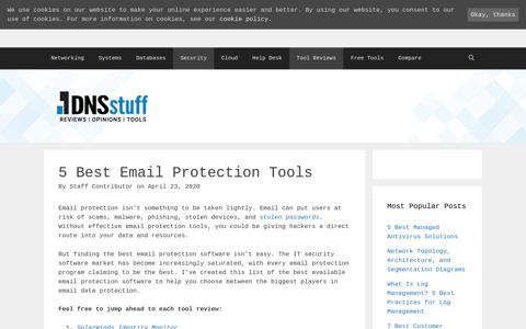 5 Best Email Protection Tools in 2020 - DNSstuff