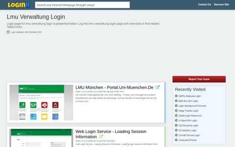 Lmu Verwaltung Login | Accedi Lmu Verwaltung - Loginii.com