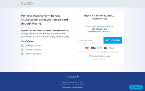 Pay your Indiana Farm Bureau Insurance bill using your credit ...