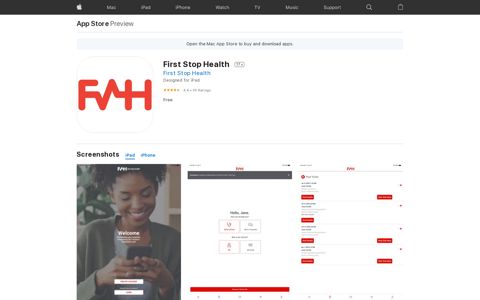 ‎First Stop Health on the App Store