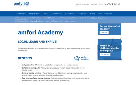 amfori Academy
