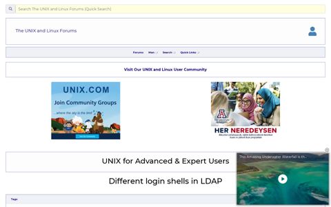 Different login shells in LDAP - UNIX and Linux Forums