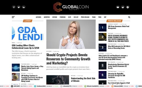 Global Coin Report: Home