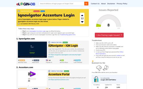 Iqnavigator Accenture Login
