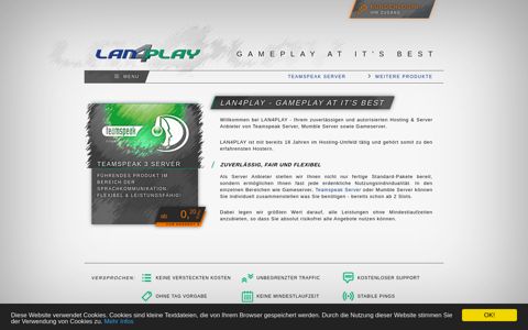 Lan4Play.de :: Ihr zuverlässiger Partner für Online Games