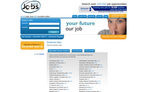 Jobs4.co.uk - UK Job Site, Jobs Search for Careers