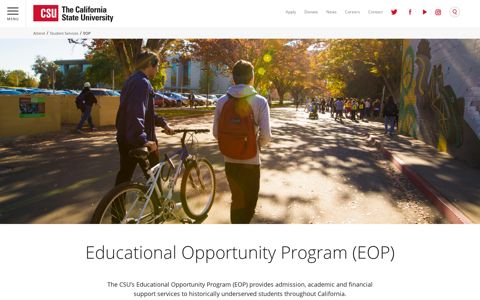 Educational Opportunity Program (EOP) | CSU