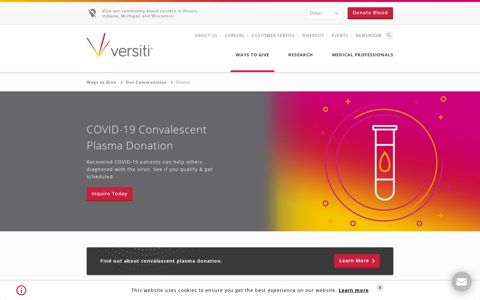 Connect with Versiti Blood Center of Illinois
