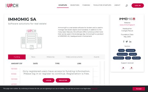 IMMOMIG SA - startup.ch