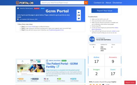 Gcrm Portal