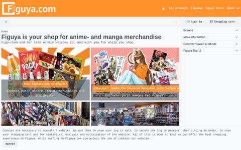 Figuya is your shop for anime- and manga merchandise