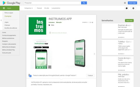 INSTRUIMOS APP – Apps no Google Play