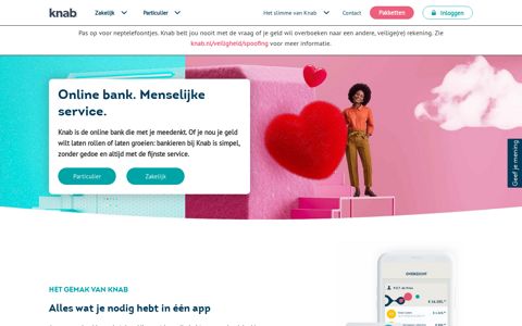 Knab: Online bank. Menselijke service. | Knab.nl