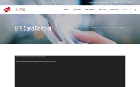 EFS Card Control - EFS