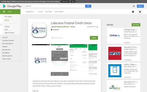 Lakeview Federal Credit Union - Apps on Google Play