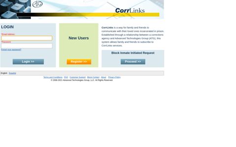 login - corrlinks.com - CorrLinks