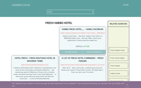 fresh habbo hotel - General Information about Login - Logines.co.uk