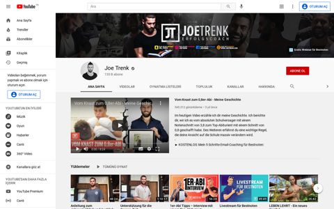 Joe Trenk - YouTube