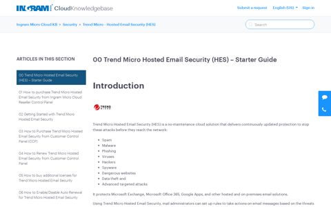 00 Trend Micro Hosted Email Security (HES) – Starter Guide ...
