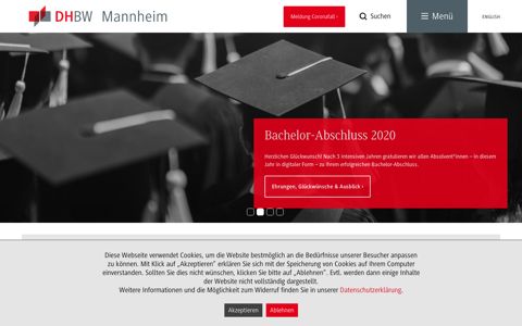 DHBW Mannheim: Duales Studium