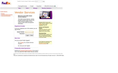 Vendor Services - FedEx