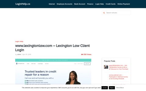 www.lexingtonlaw.com - Lexington Law Client Login - Login ...