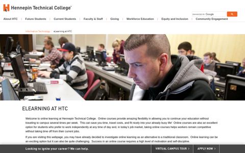 eLearning at HTC - Hennepin Technical College