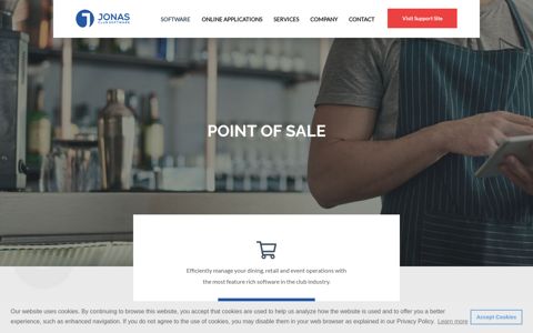 Point of Sale - Jonas Club Software