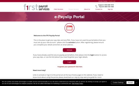 First Payroll Pay-slips