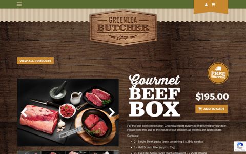 Gourmet Beef Box - Greenlea Butcher Shop