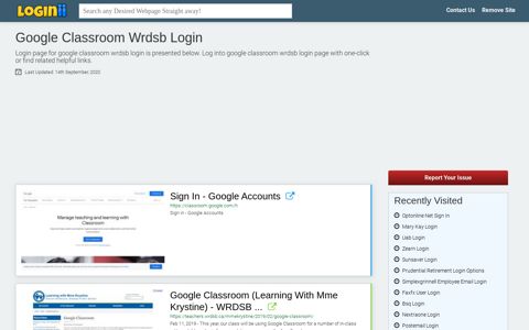 Google Classroom Wrdsb Login - Loginii.com