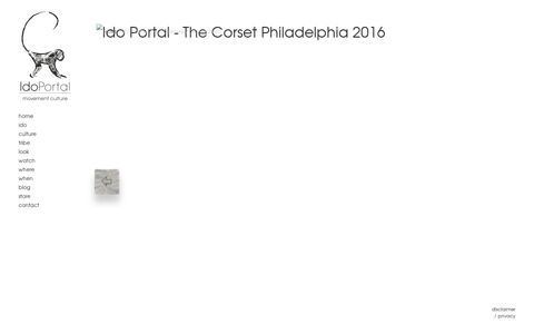 The Corset Philadelphia 2016 - Ido Portal